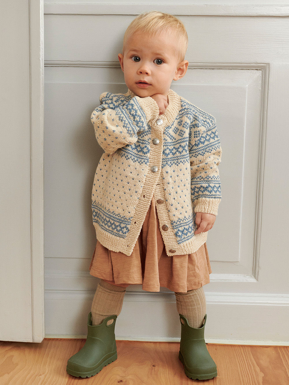 2512 Ikoner Baby Setesdal kofte Baby 1