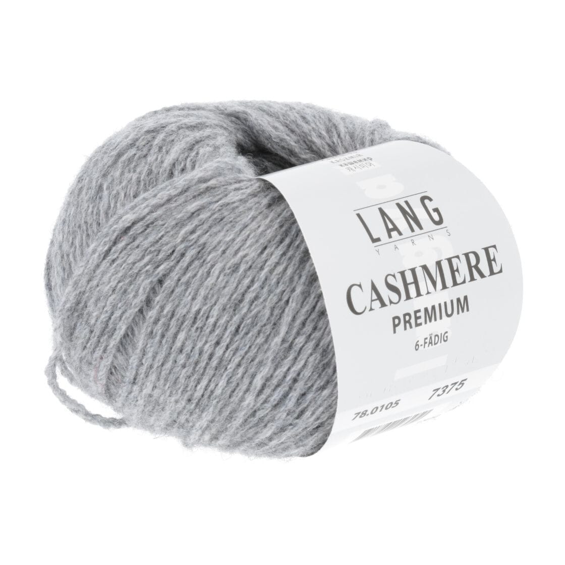 Cashmere Premium Mørk Gråmelert