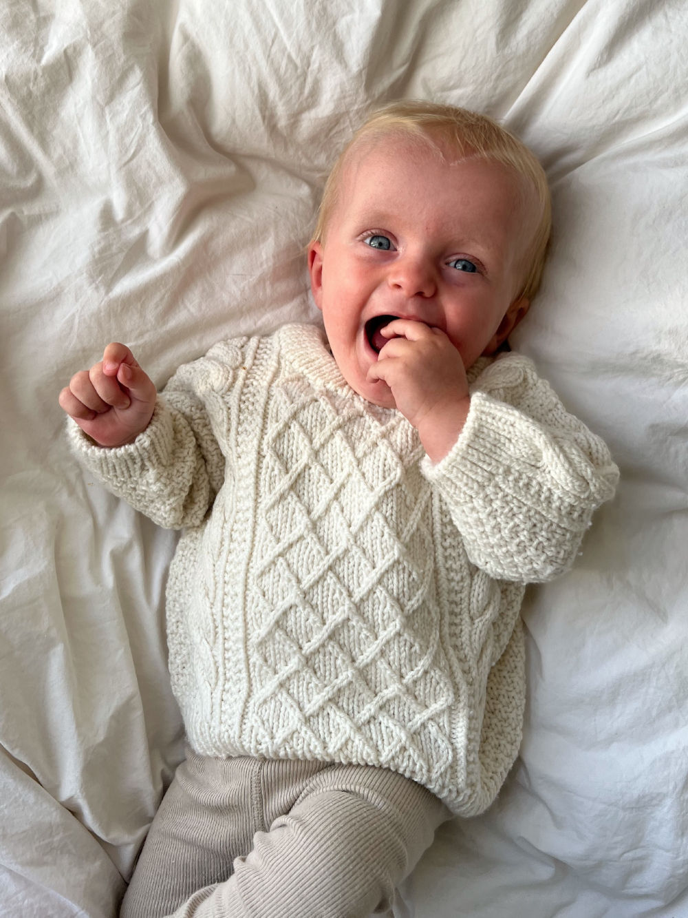 PetiteKnit Moby Sweater Baby PetiteKnit Moby Sweater Baby