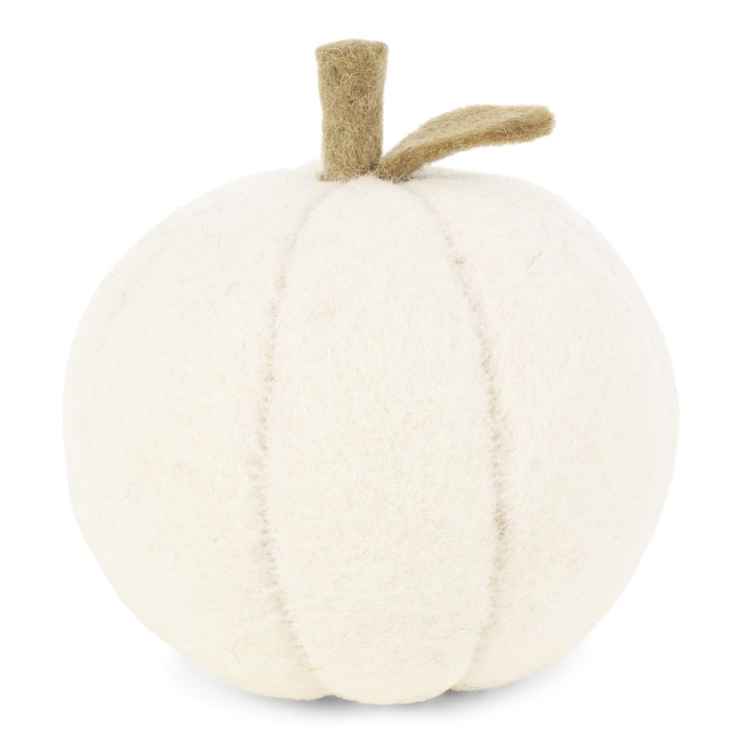 Pumpkin – White Ø12cm