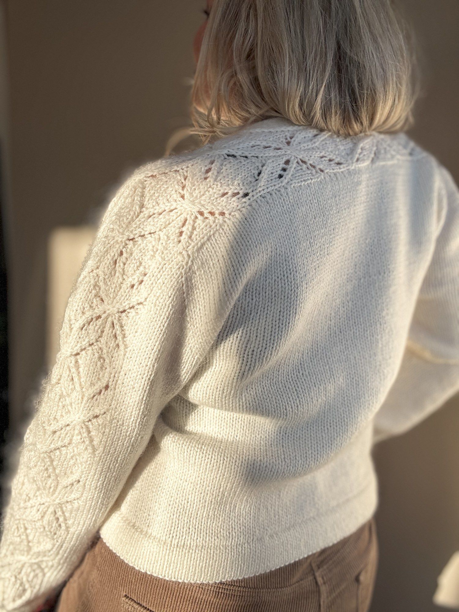 Iris Bloom Cardigan