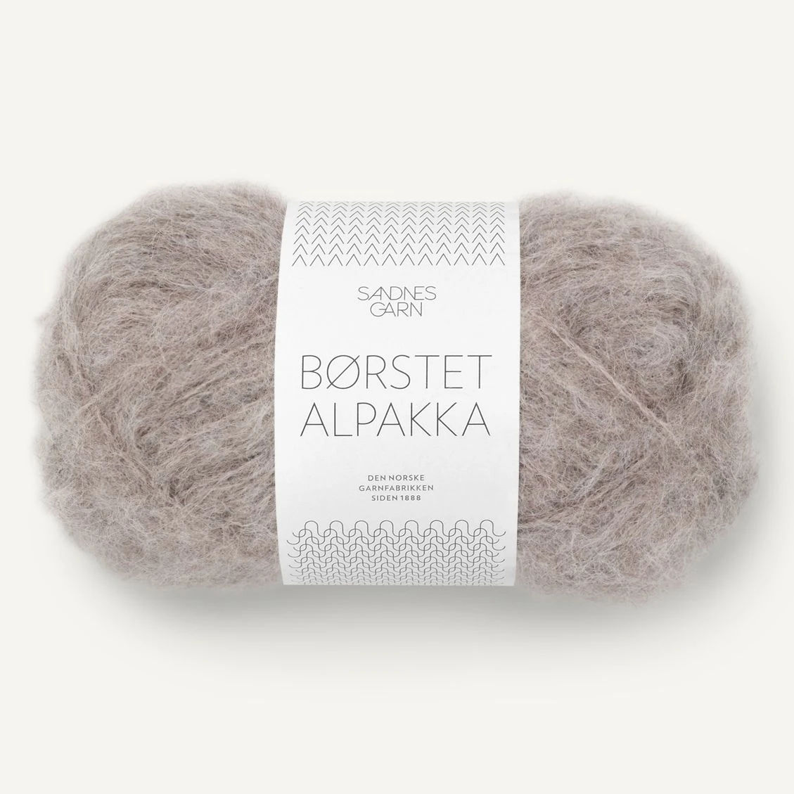 Børstet Alpakka Børstet Alpakka