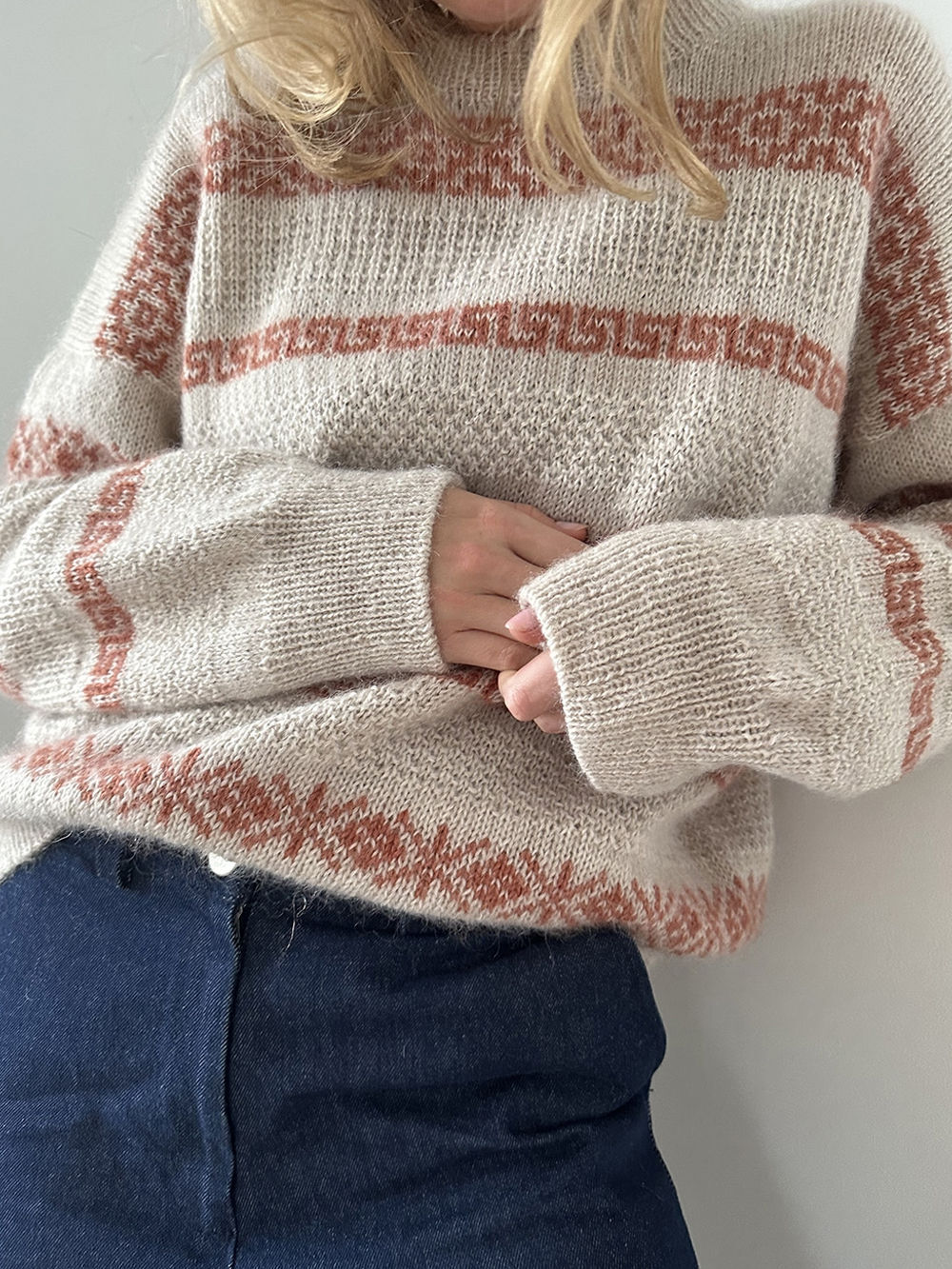 LeKnit Terracotta Sweater LeKnit Terracotta Sweater