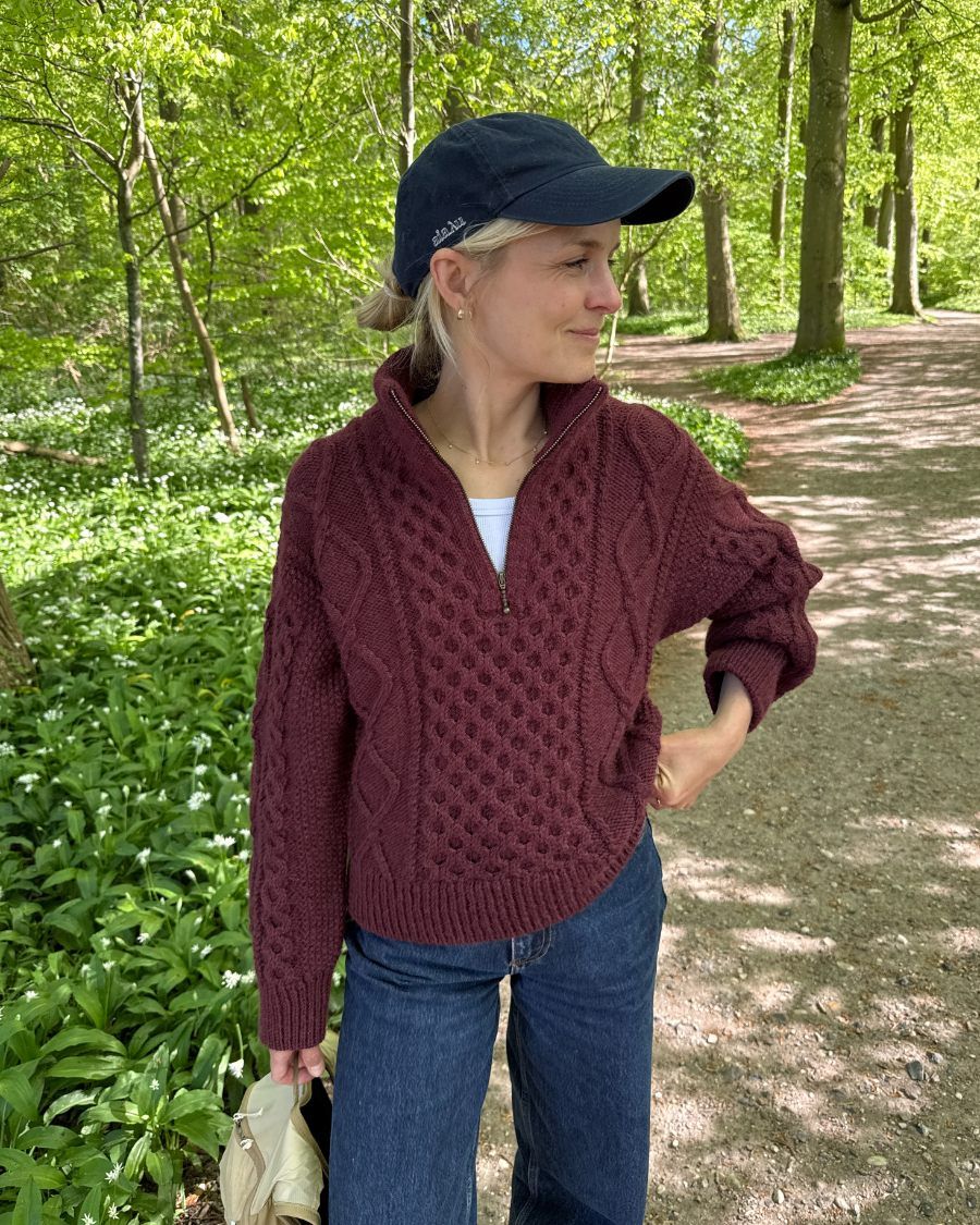 PetiteKnit Dagmar Zipper Sweater