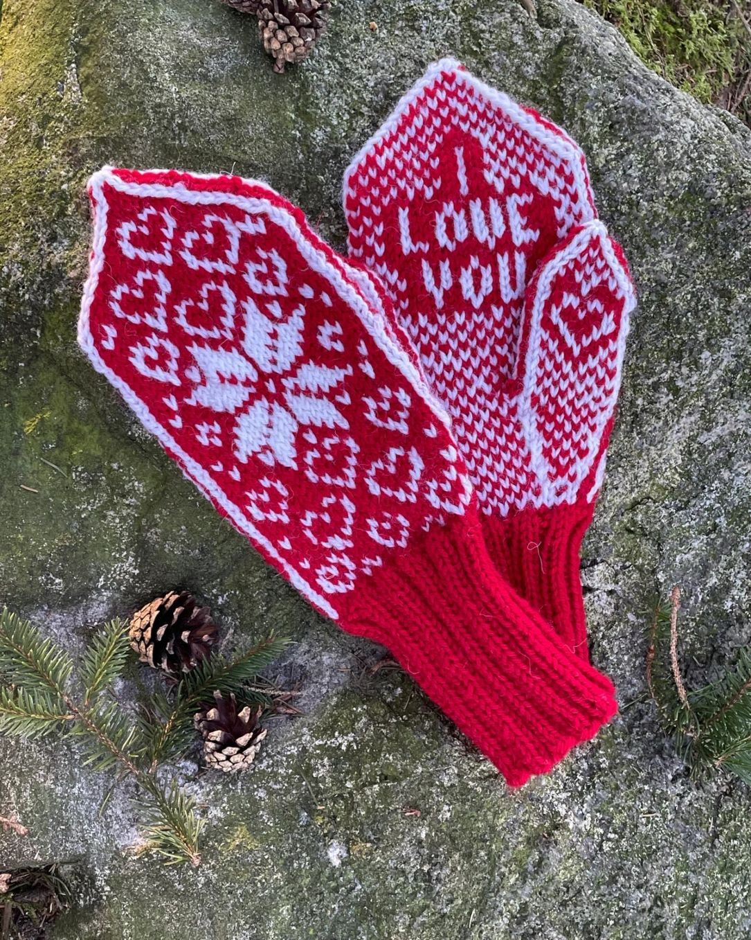 I love you Hjertevott Voksen I love you Hjertevott Voksen