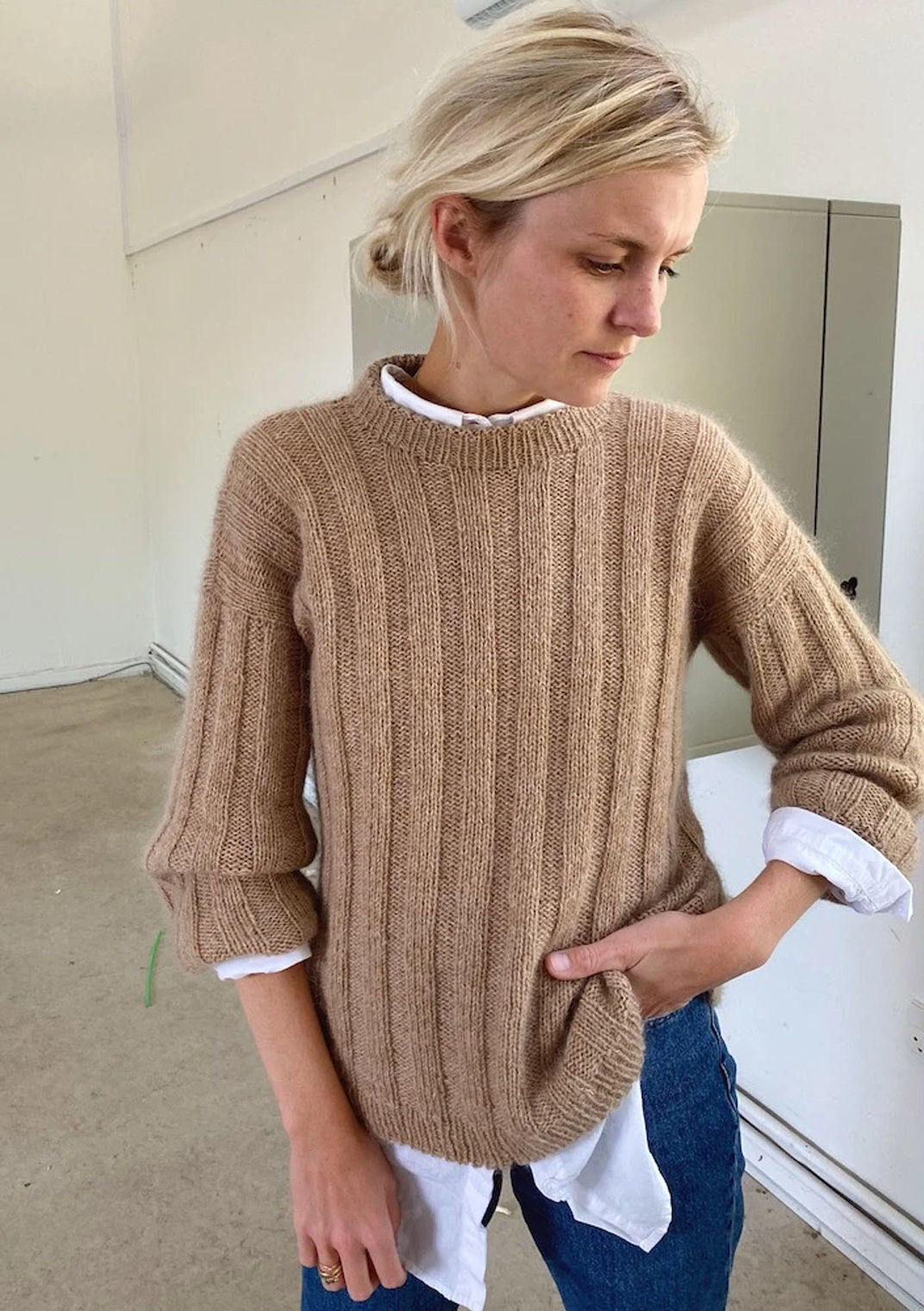 PetiteKnit Striber på langs Sweater PetiteKnit Striber på langs Sweater