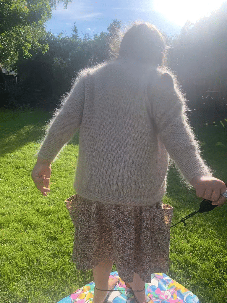 Glitterjakke mini