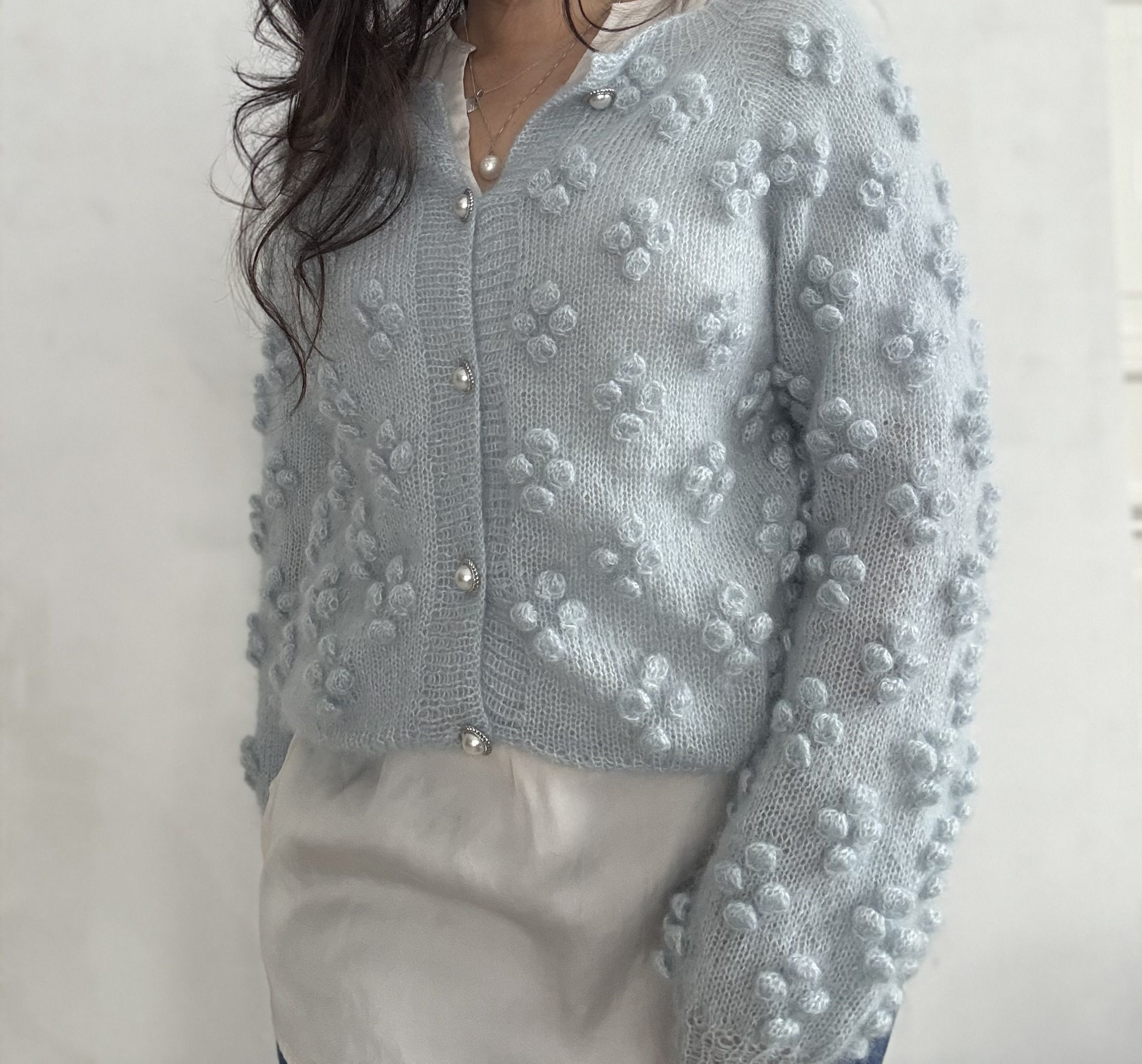 Bobleblomst Cardigan