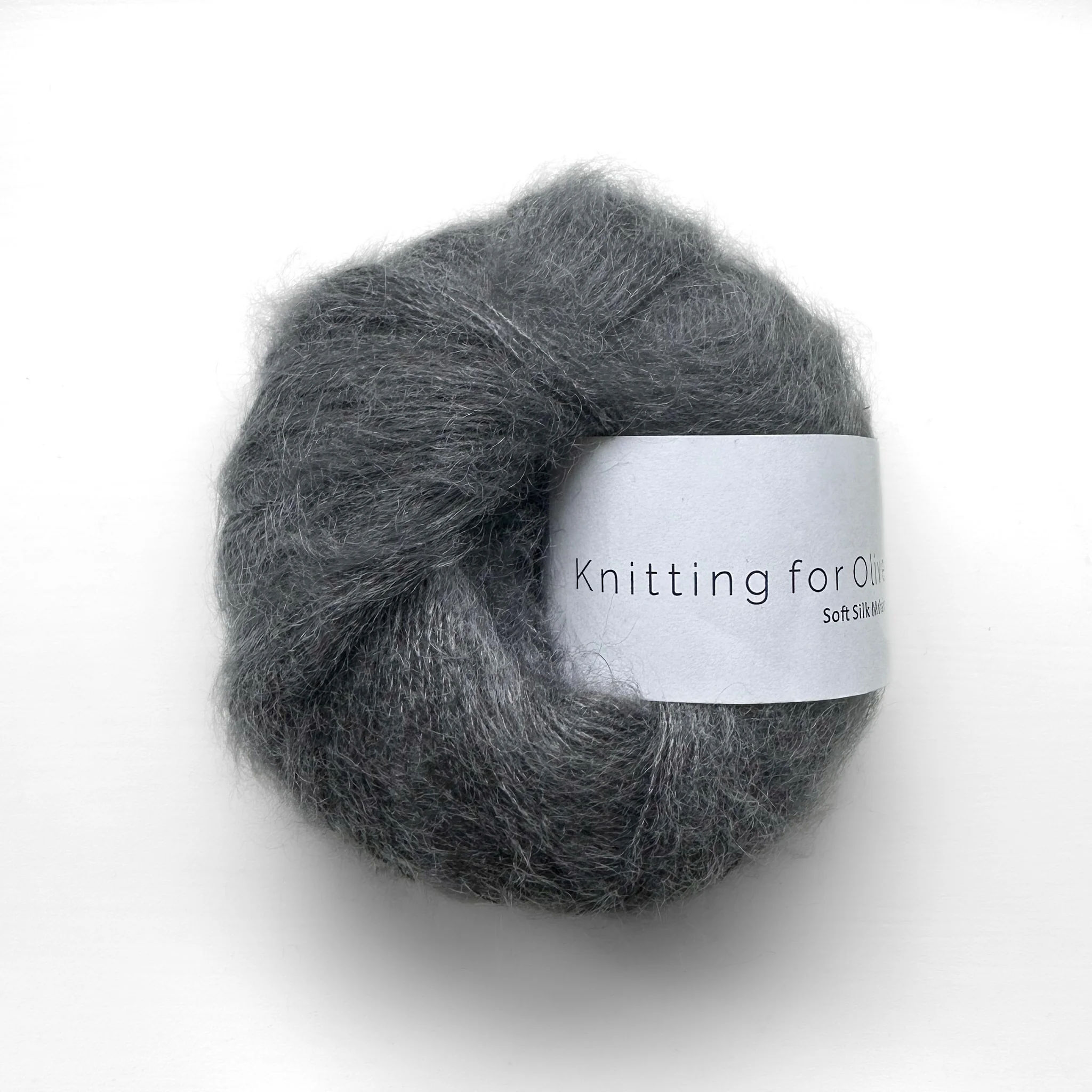 Knitting for Olive Soft Silk Mohair Thunder Cloud/Tordensky