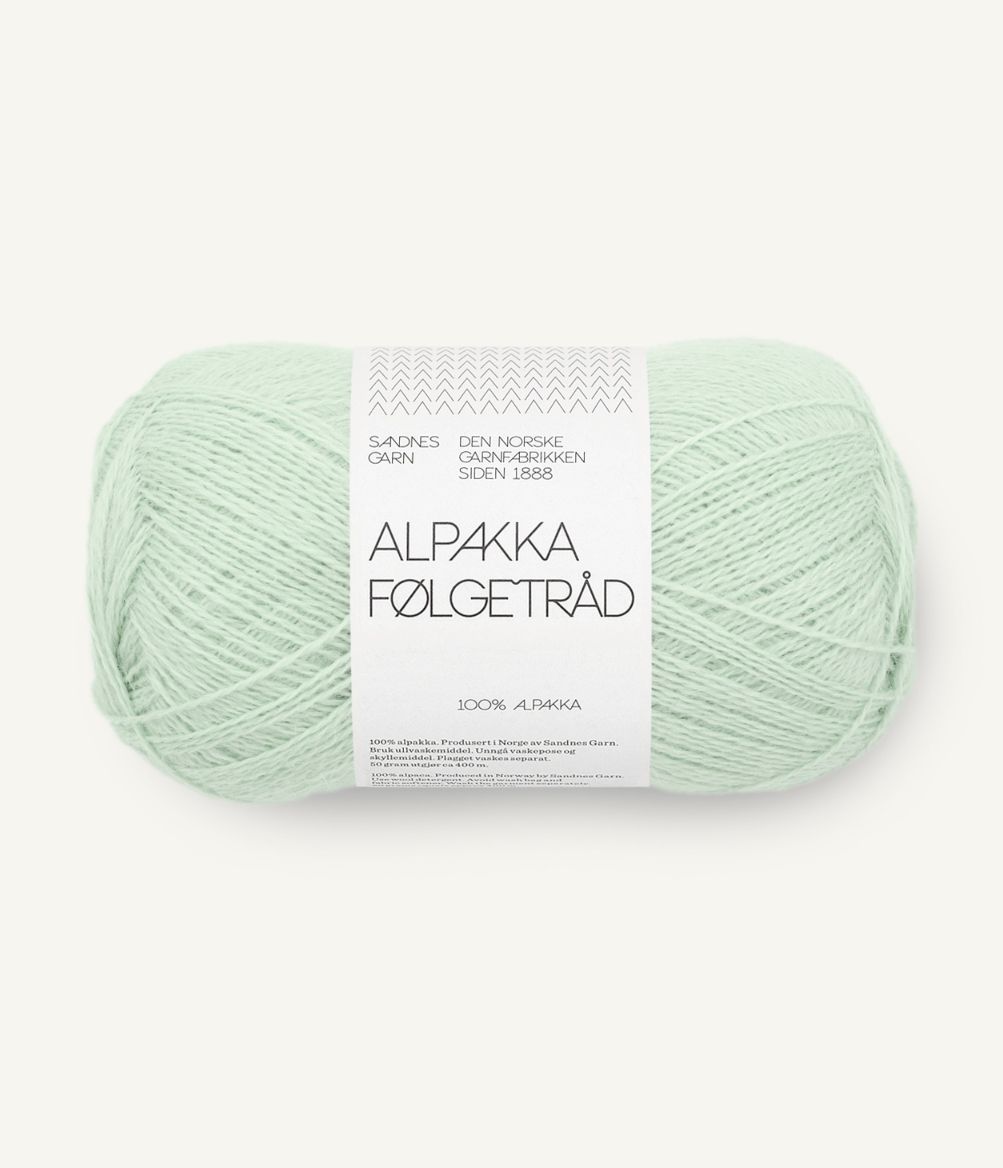 Alpakka Følgetråd 7911 Mint green