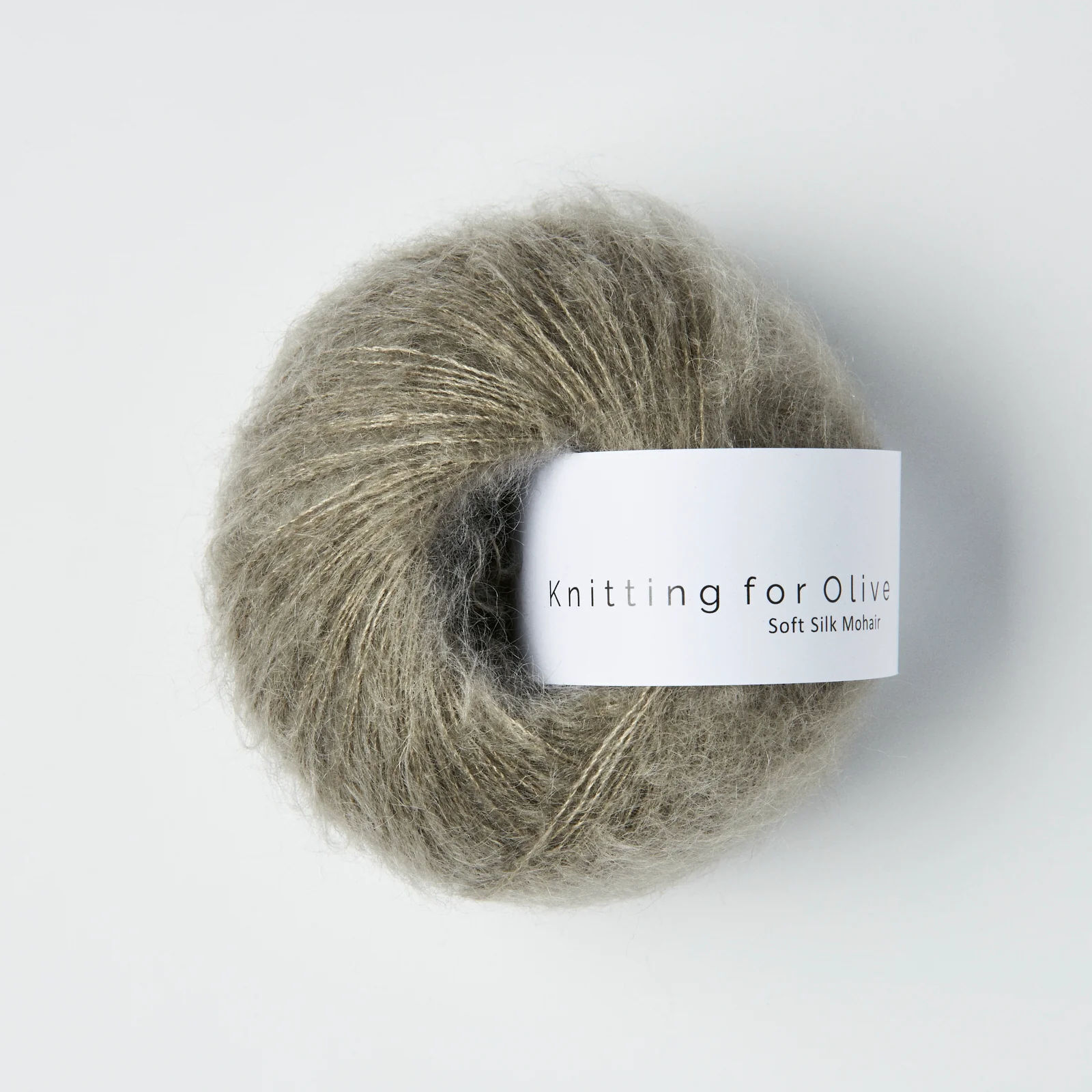Knitting for Olive Soft Silk Mohair Støvet Elg/Dusty Moose