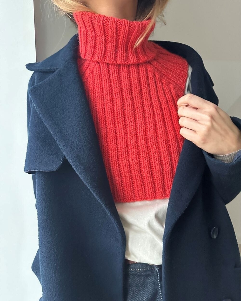 Le Knit Note Rib Neck Le Knit Note Rib Neck