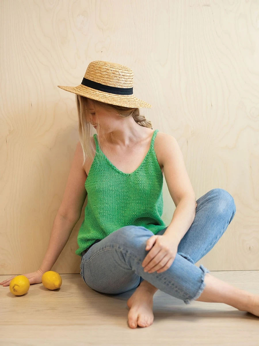 Augusta Singlet - Gratis strikkeoppskrift