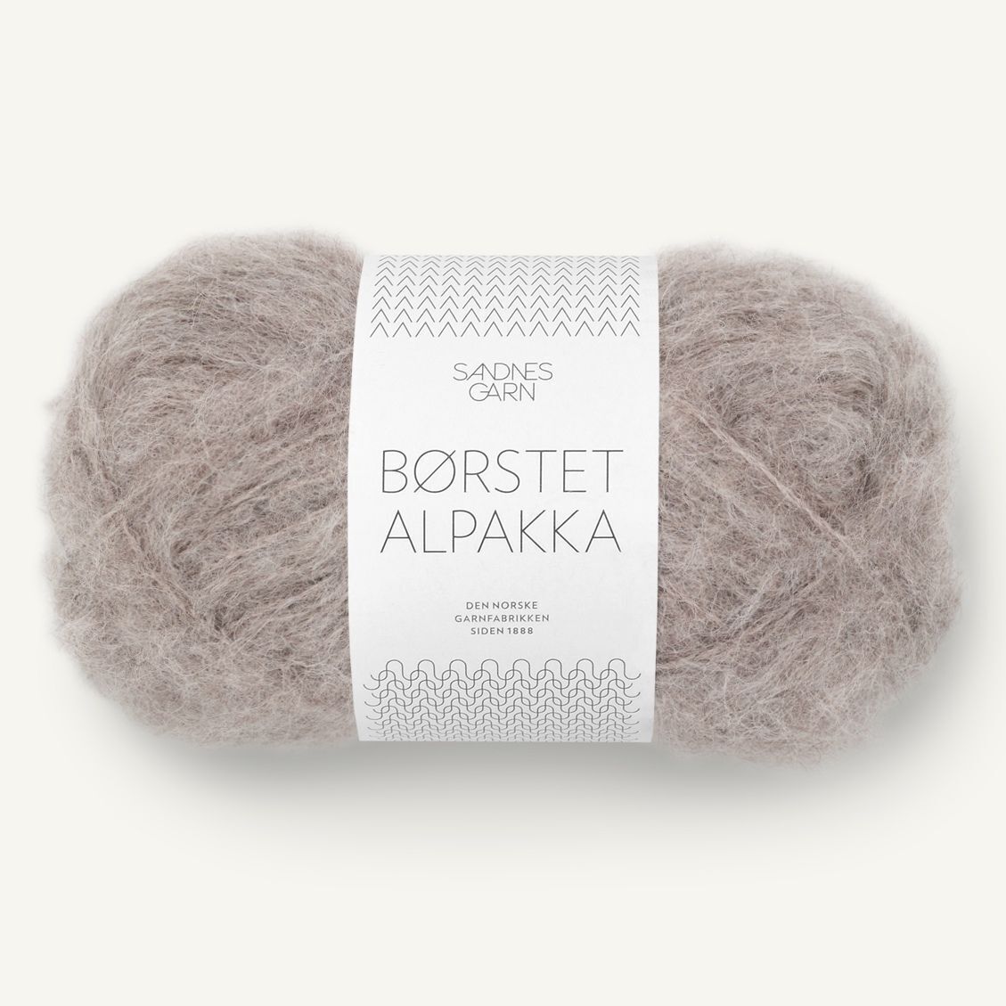 Børstet Alpakka Børstet Alpakka