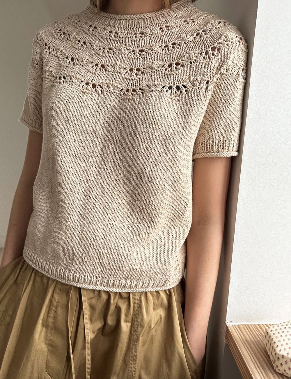 Le Knit Noomi Tee