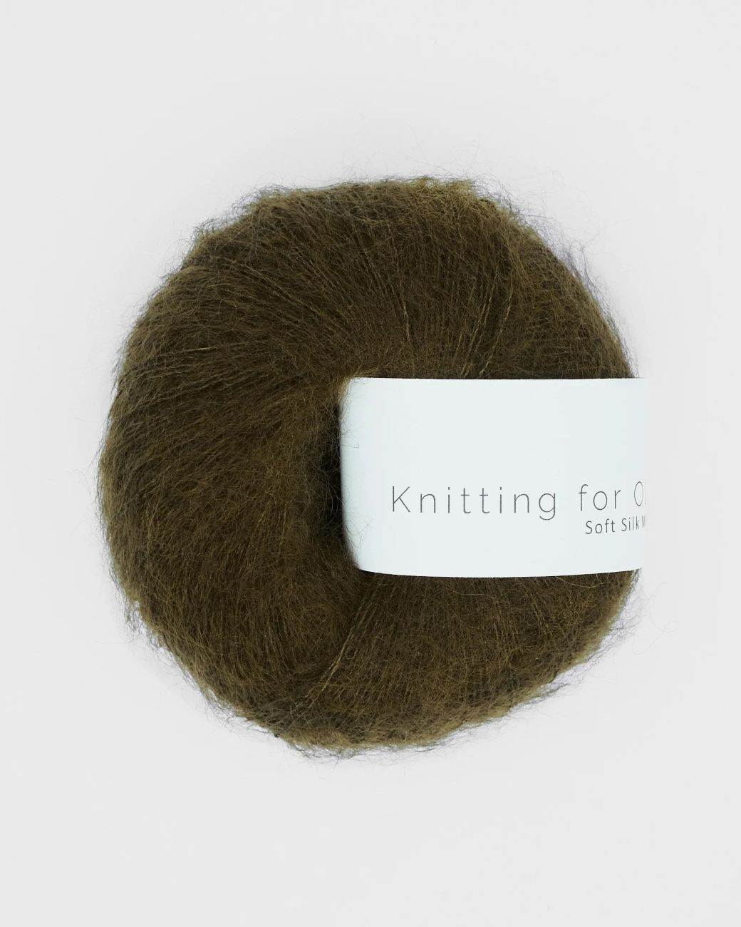 Knitting for Olive Soft Silk Mohair Olive Brown