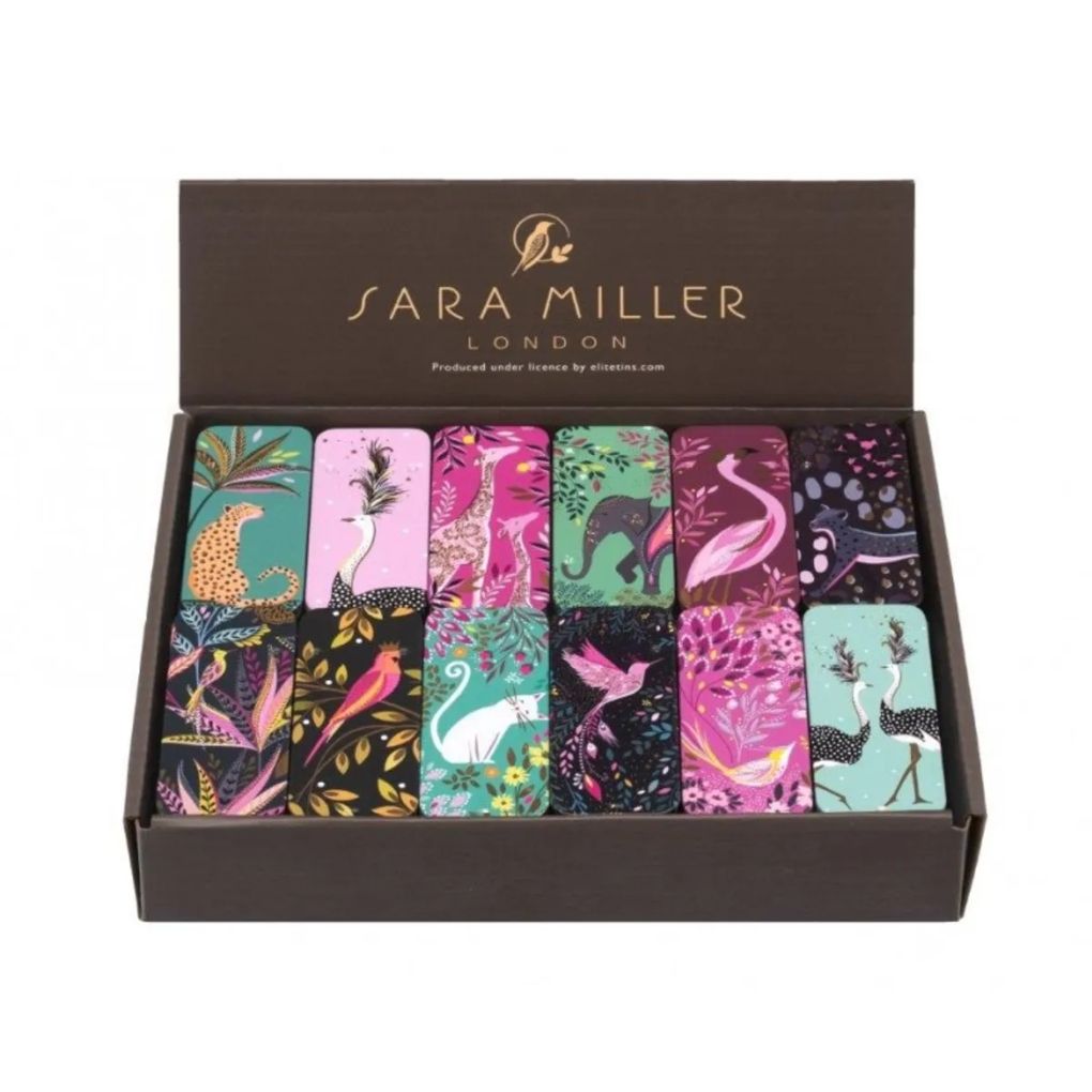 Små metallbokser, Sara Miller