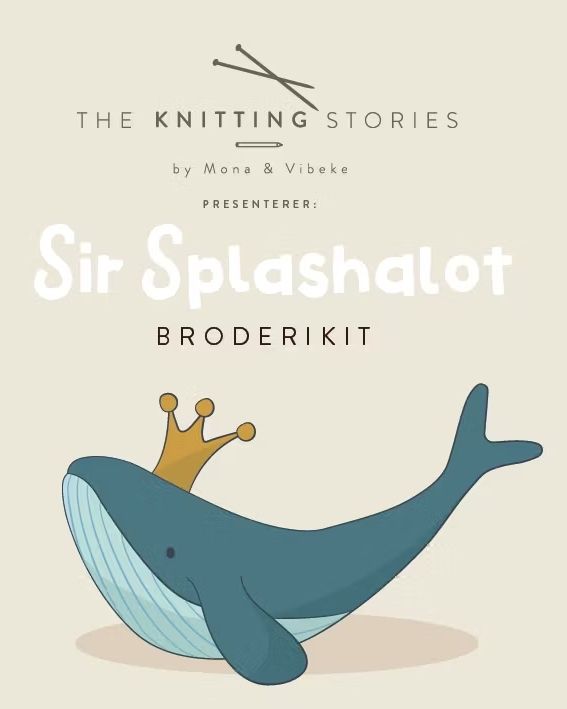 Sir Splashalot Broderikit Broderioppskrift Sir Splashalot Broderikit Broderioppskrift