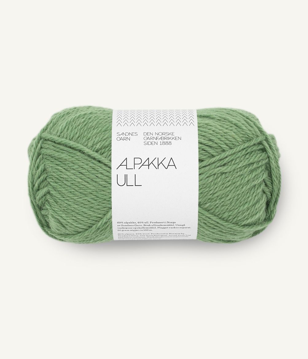Alpakka Ull 8753 Vineyard Green