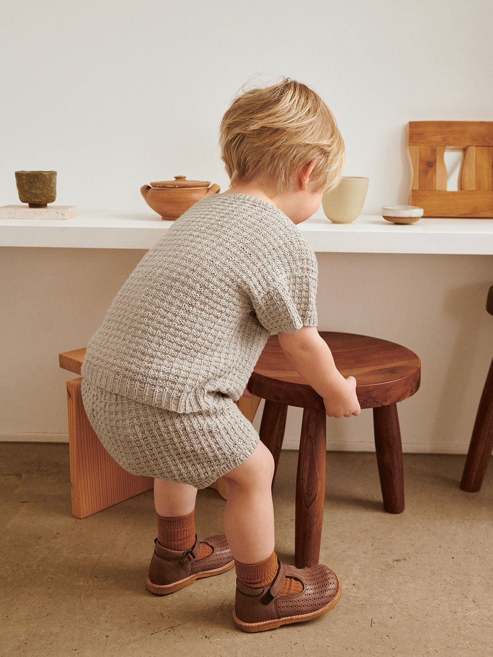 2505 Sommerstrikk 03 Leo Tee & Bloomer
