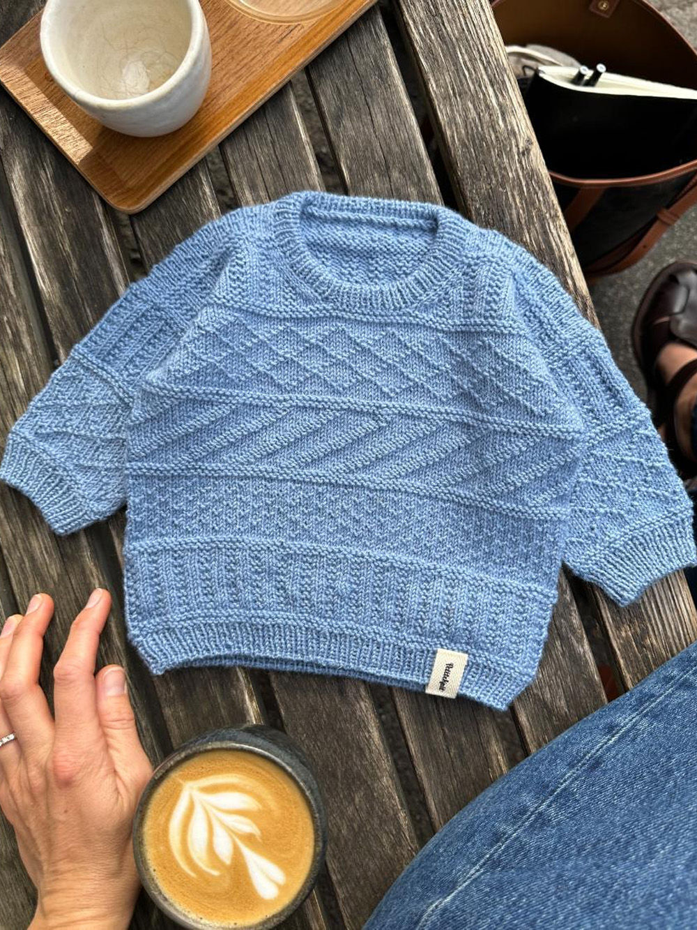PetiteKnit Storm Sweater baby PetiteKnit Storm Sweater baby