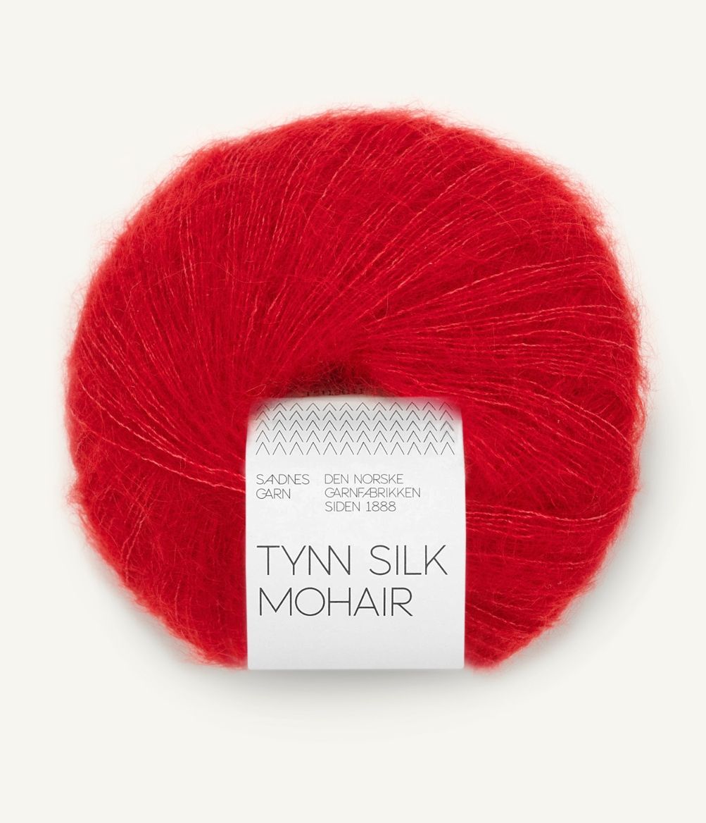 Tynn Silk Mohair 4219 True Red