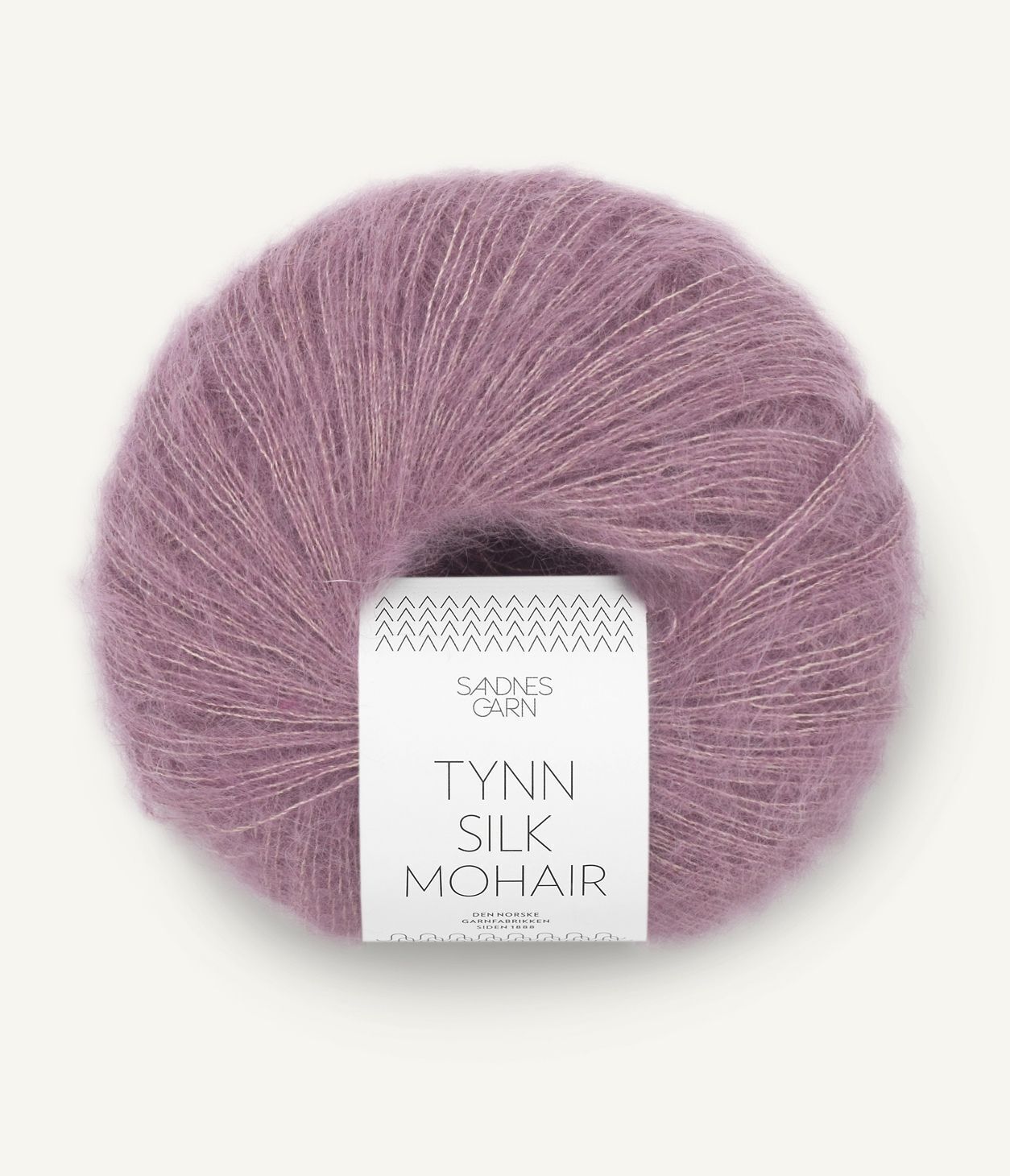 Tynn Silk Mohair  4632 Rosa Lavendel