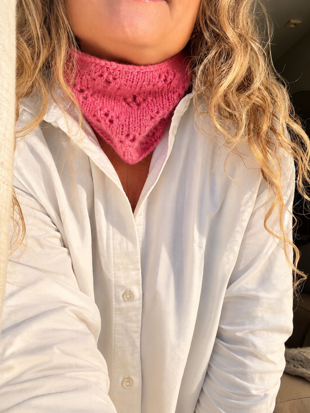 Rosella Cowl – hals med hullmønster
