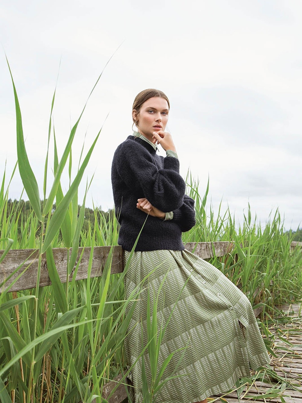 Annemone raglangenser gratis strikkeoppskrift Annemone raglangenser gratis strikkeoppskrift