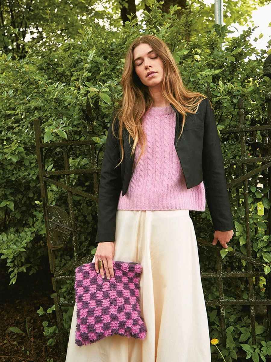 Emy clutch (med ruter) Emy clutch (med ruter)