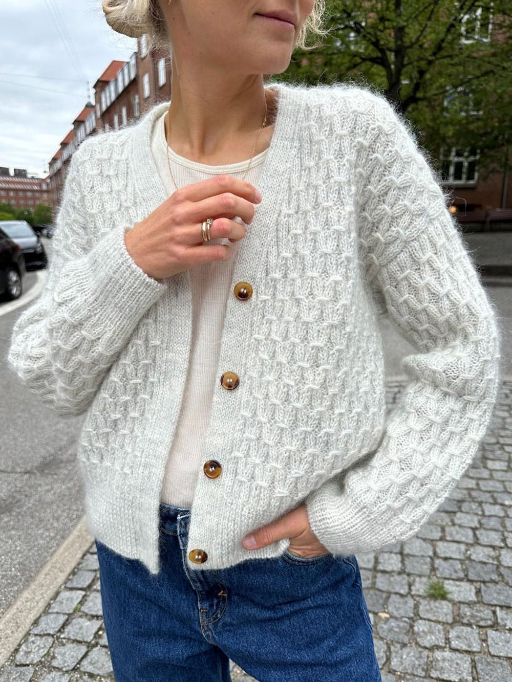 PetiteKnit Jenny Jacket V-neck PetiteKnit Jenny Jacket V-neck