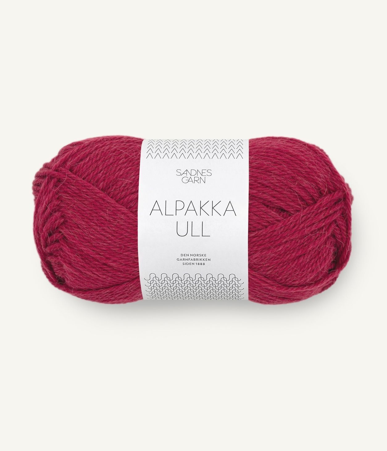 Alpakka Ull 4255 Rumba Red