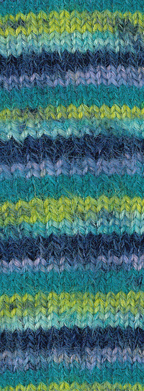 Cosy Socks – 157 Lavendel / blågrønn / mai-grønn / turkis / midnattsblå