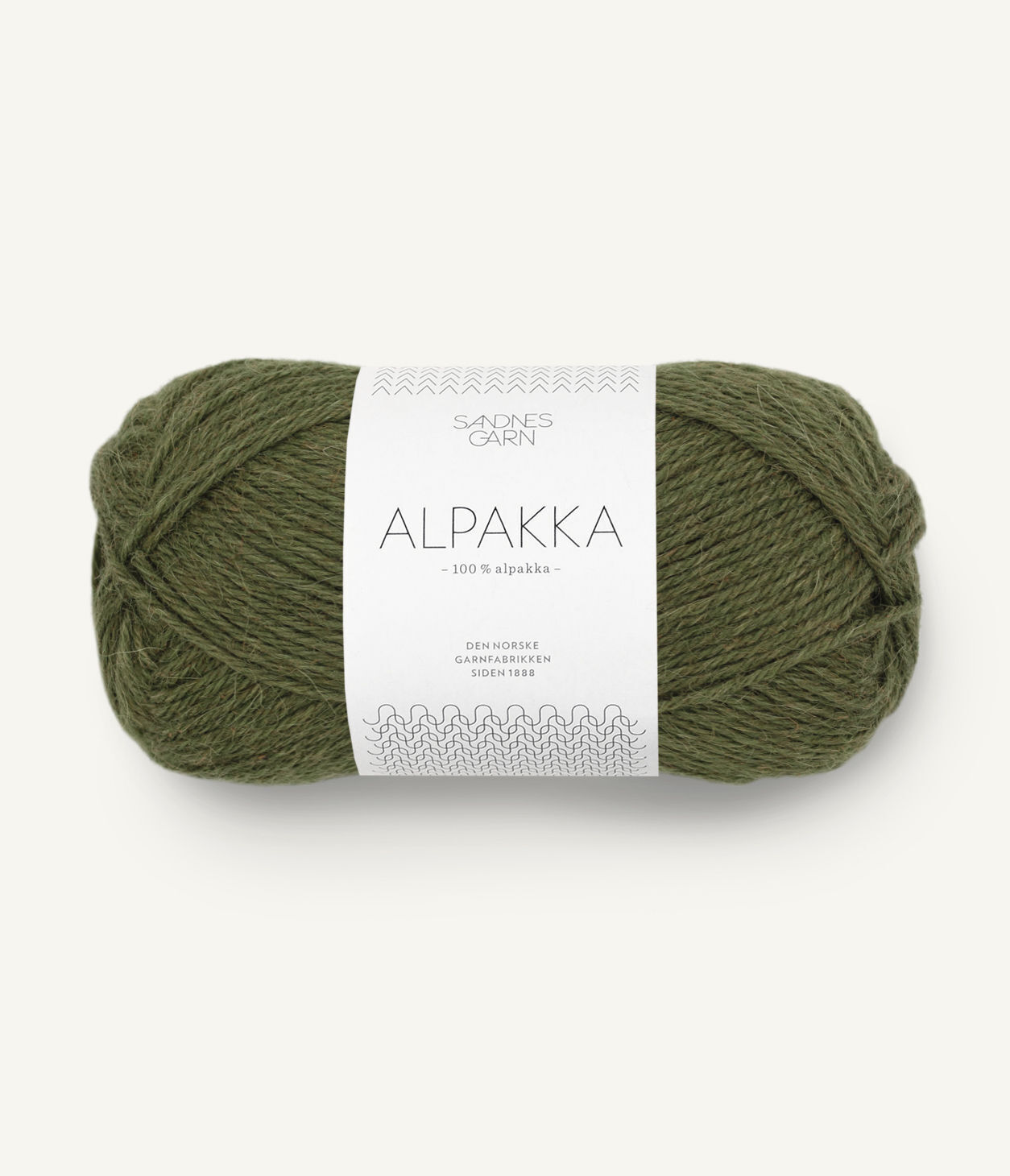 Alpakka 9573 Mosegrønn