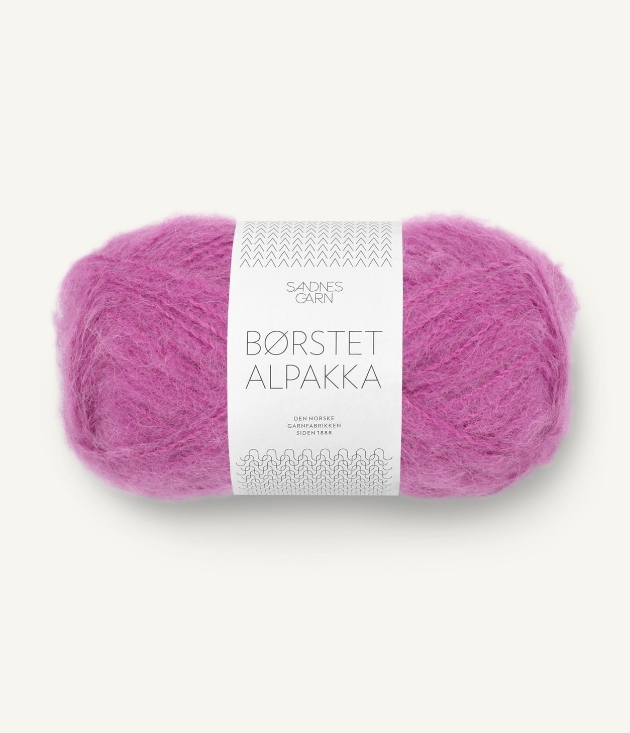 Børstet Alpakka 4628 Shocking Pink