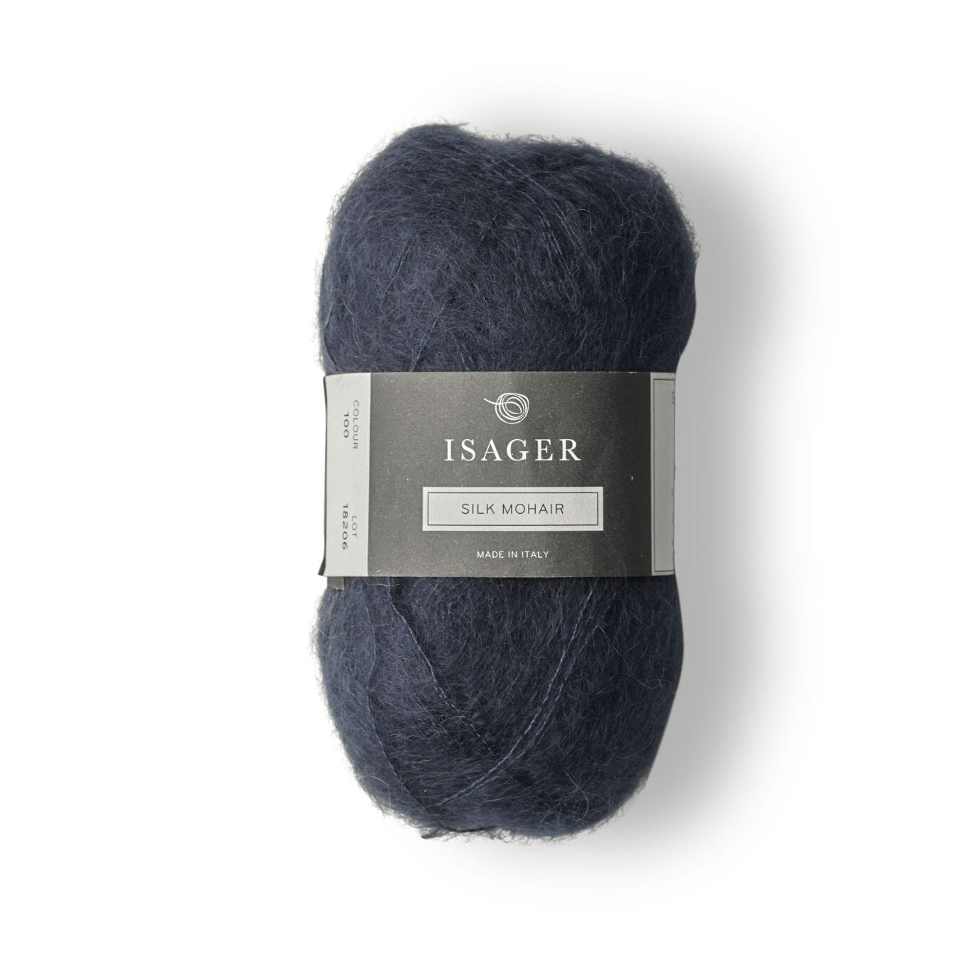 Silk mohair 100 Marineblå
