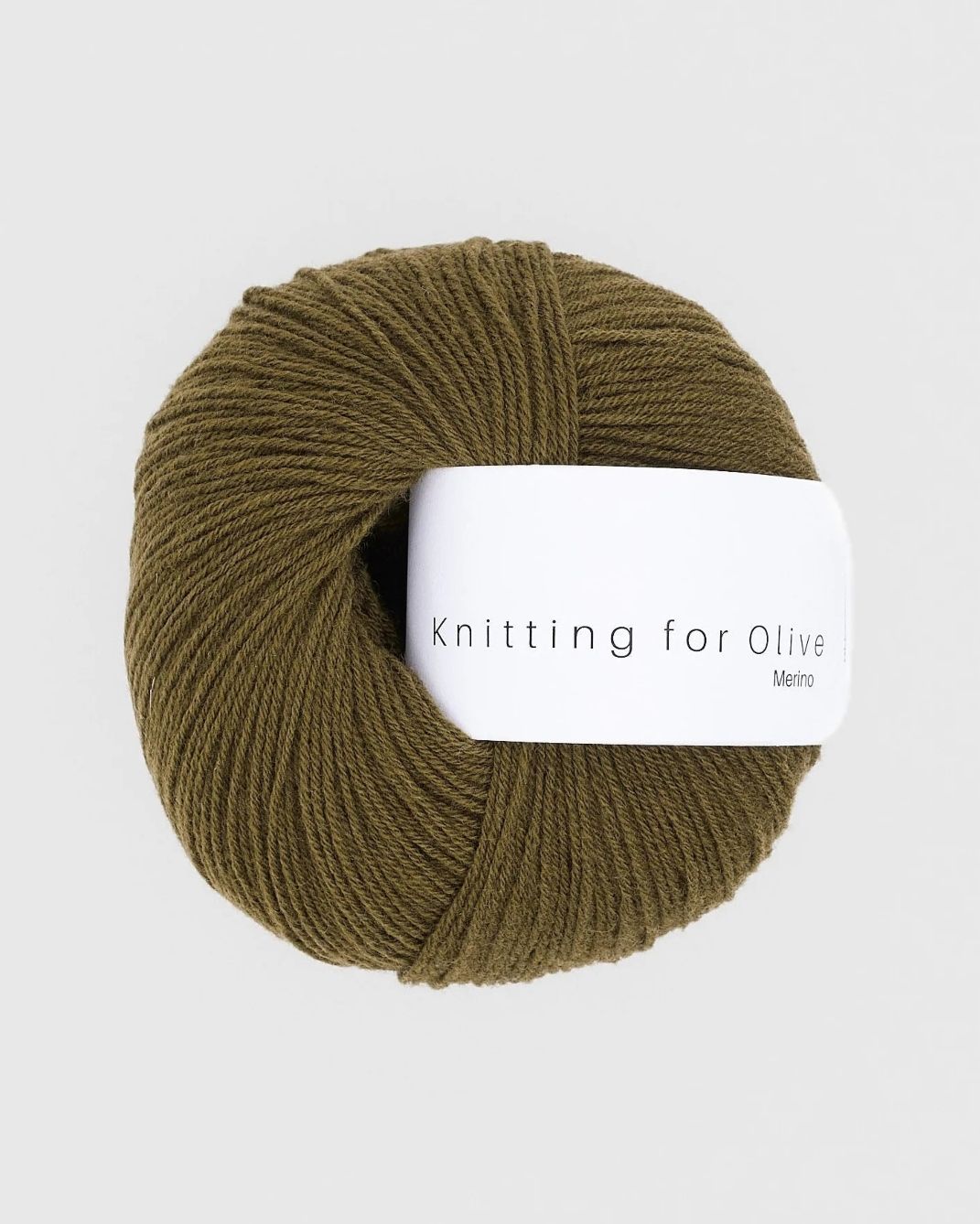 Knitting for Olive Merino Green Ocher / Okkergrøn