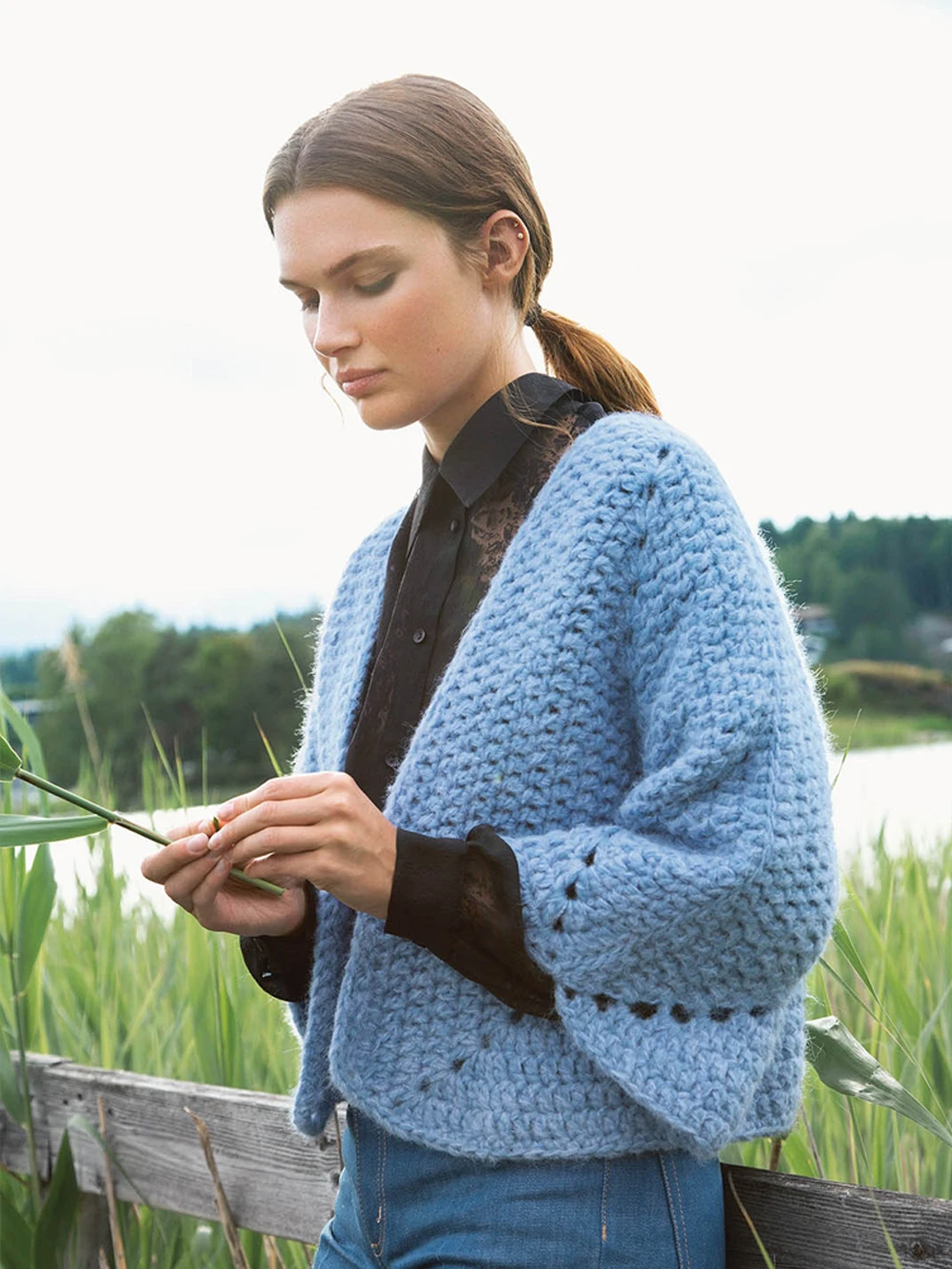 Laura jakke gratis strikkeoppskrift Laura jakke gratis strikkeoppskrift