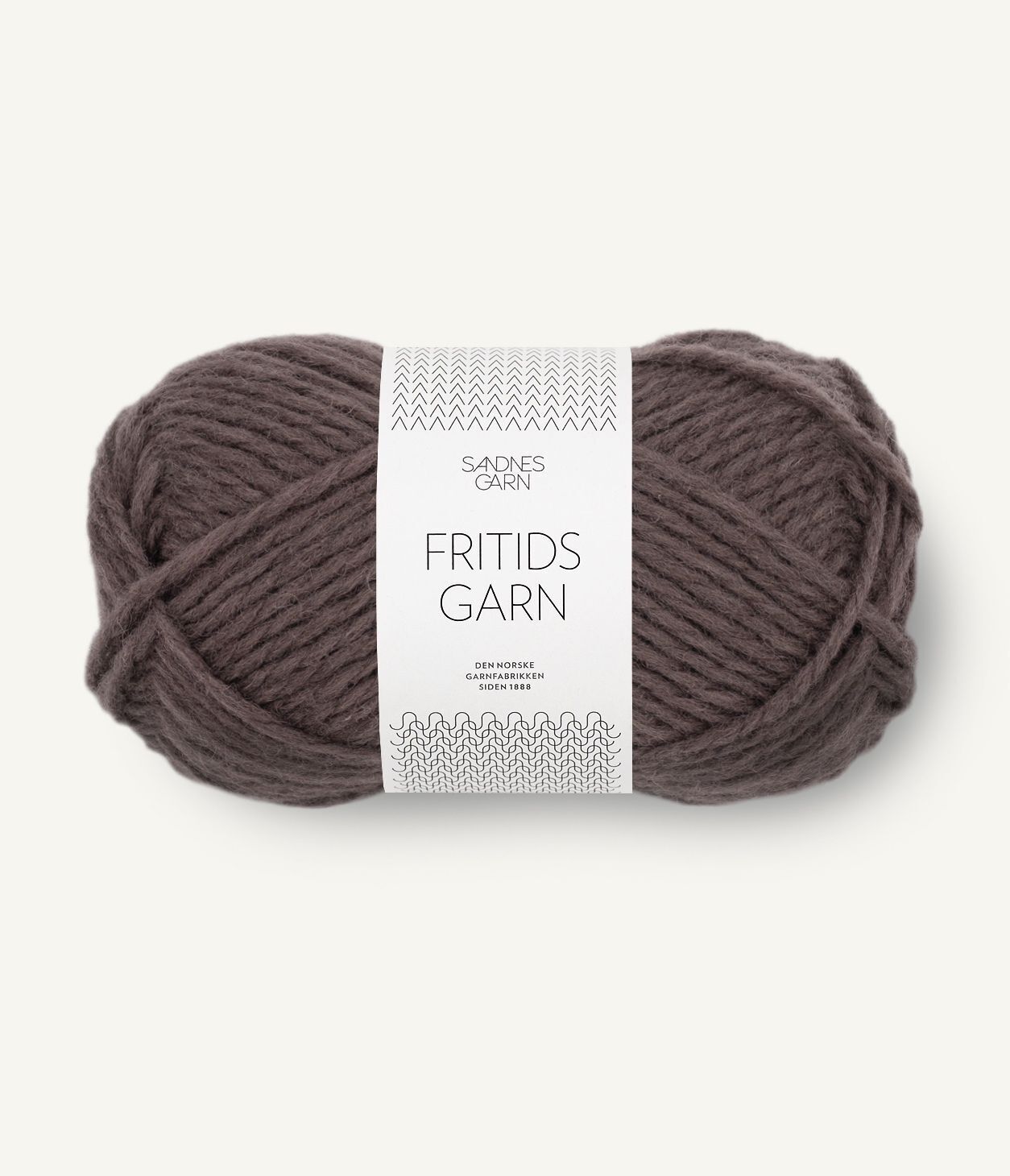 Fritidsgarn 3880 Mørk Sjokolade
