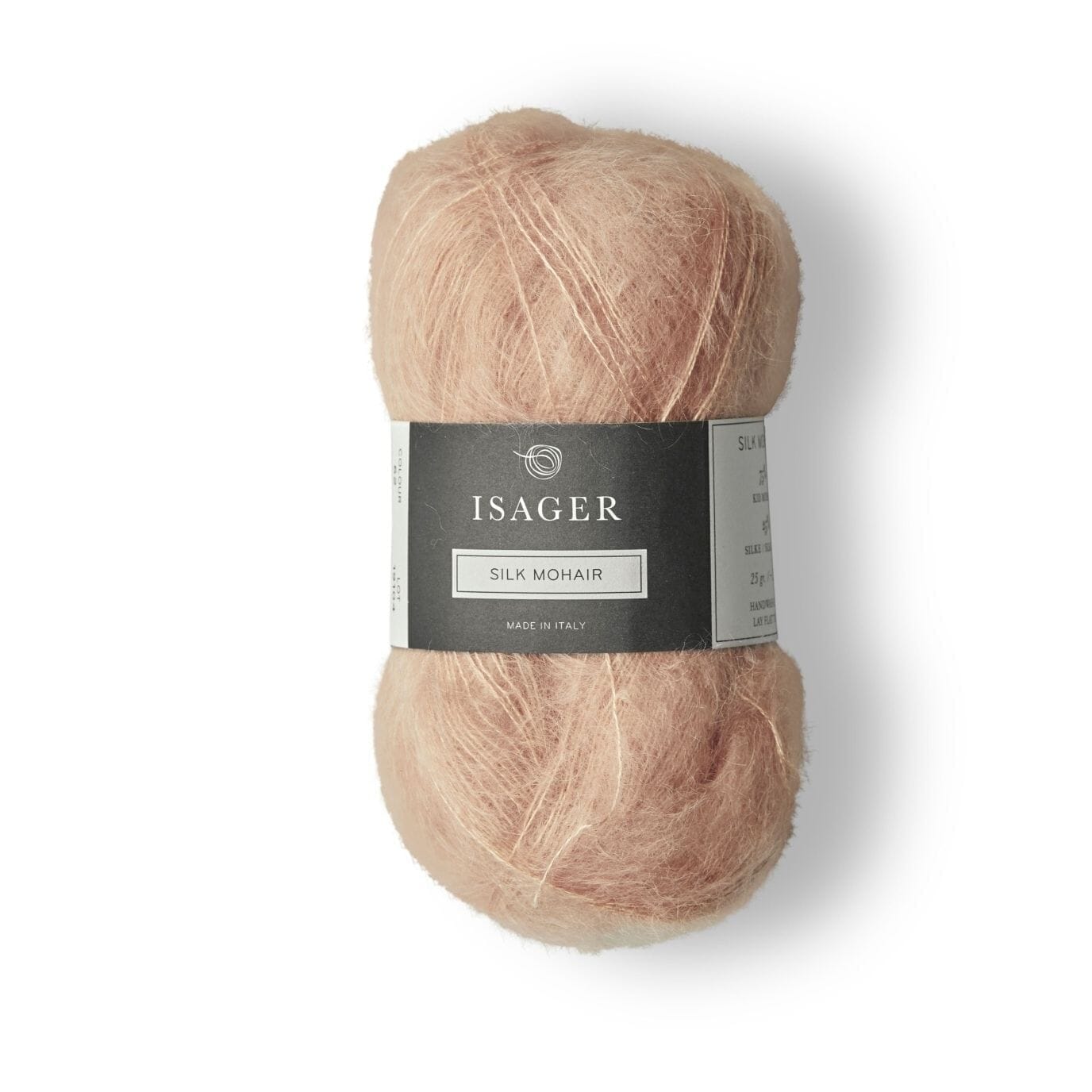Silk mohair 62 Pudderrosa