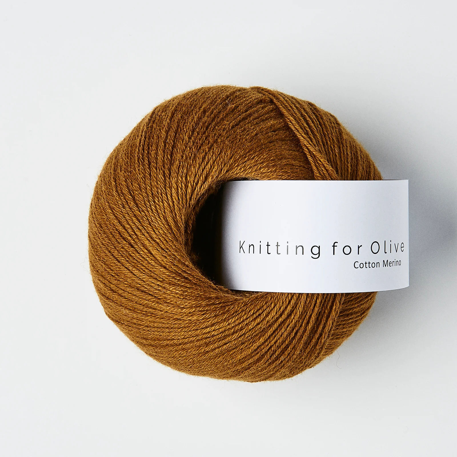Knitting for Olive Cotton Merino Okkerbrun/Ocher Brown